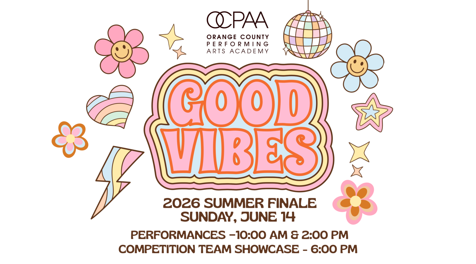 Ocpaa 2026 Summer Finale – OCPAA Dance Studio